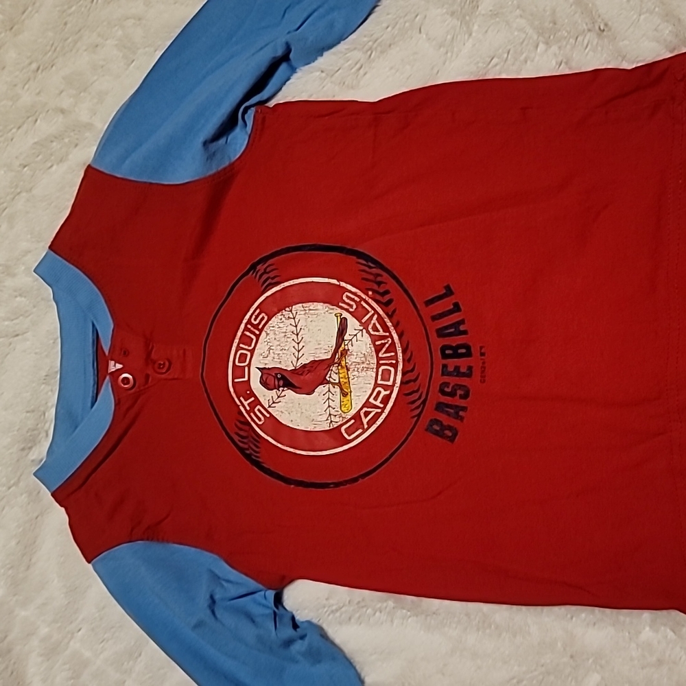 ST. LOUIS CARDINALS 3/4 Sleeve shirt
